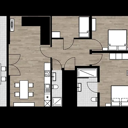 Apartament Huus Achterdiek - Whg Oberdeck *